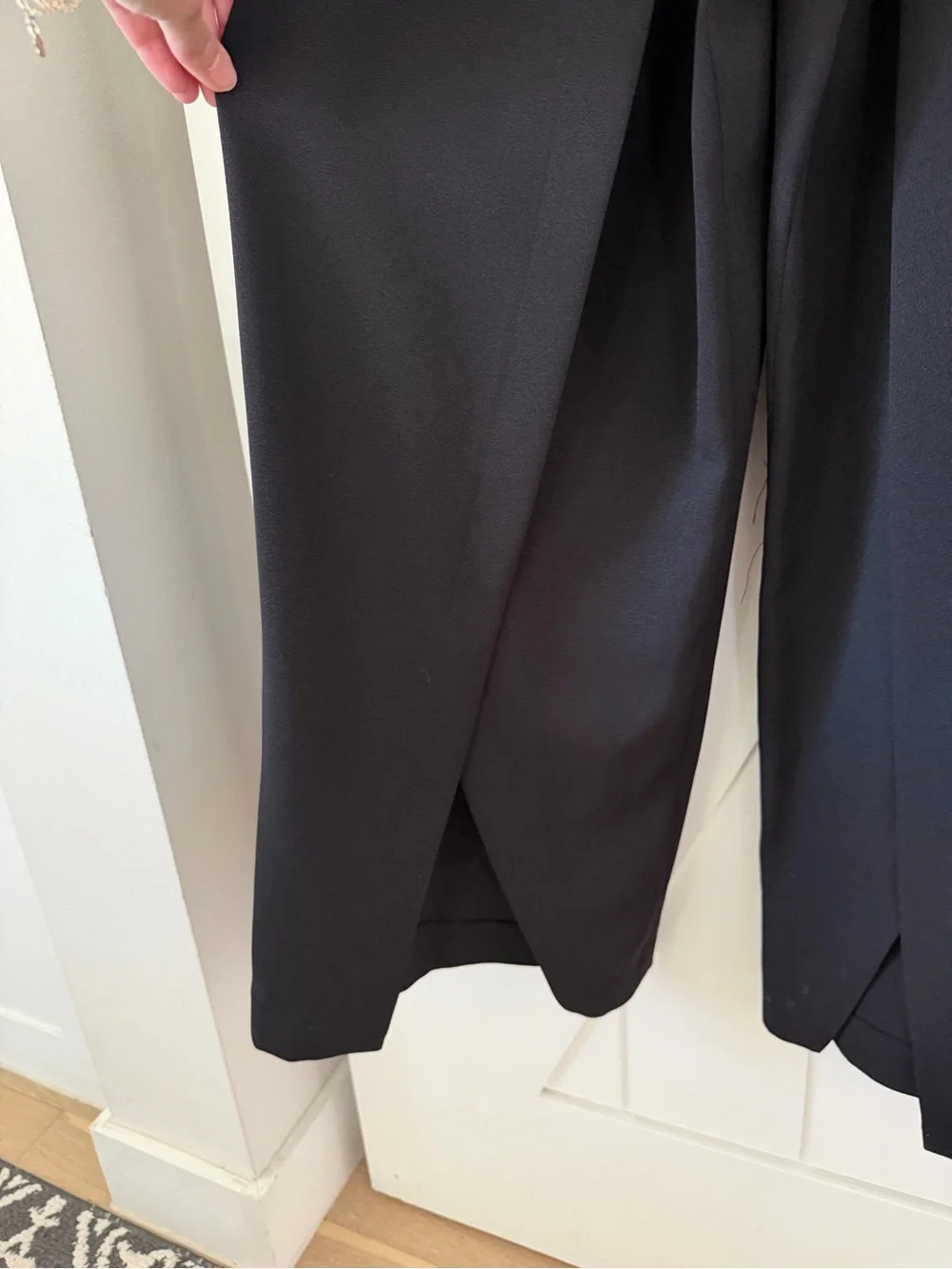 INC International Concepts Black Jumpsuit